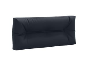 Coussin de dossier de palette, coussin de dos vianen 100 % polyester bleu foncé cf55150