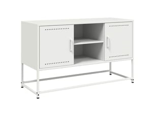 Meuble tv coloris blanc 100.5 cm <strong></strong>  <strong></strong>