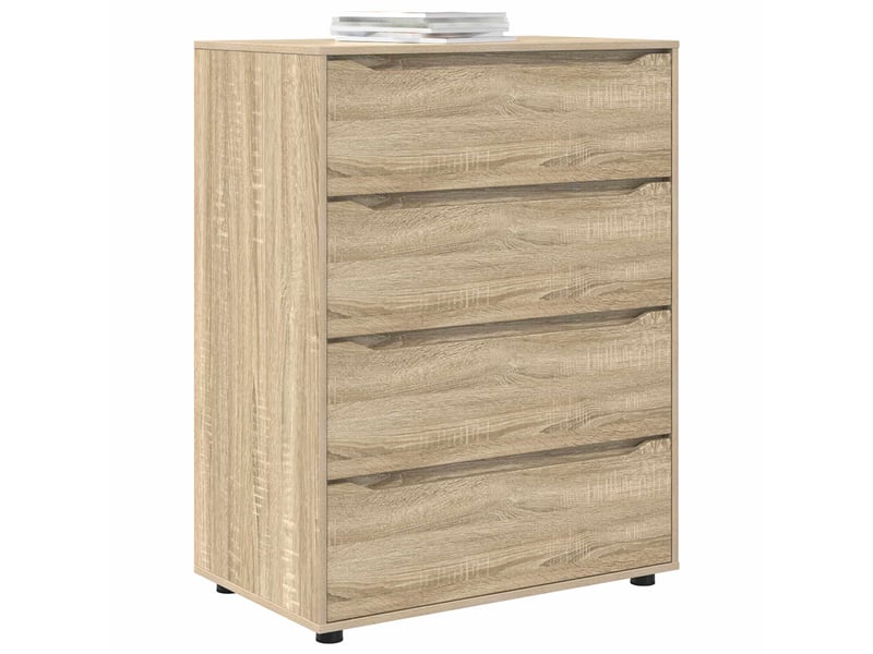 Armoires de rangement salon 80 x 48 x 105 cm bois d'ingénierie shl9831 - Conforama C