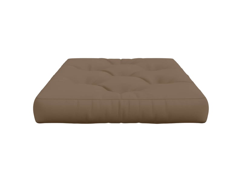  Coussin de siège en palette, coussin d'assise vianen 100 % polyester taupe cf55903  - Conforama D
