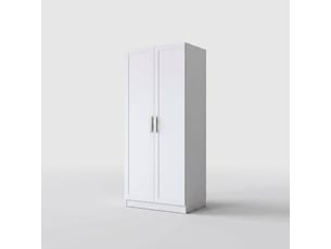 Armoire moderne 2 portes pour chambre à coucher pivot