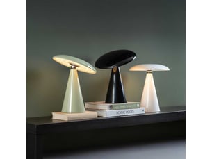 Lampe à poser led phoebe vert jade