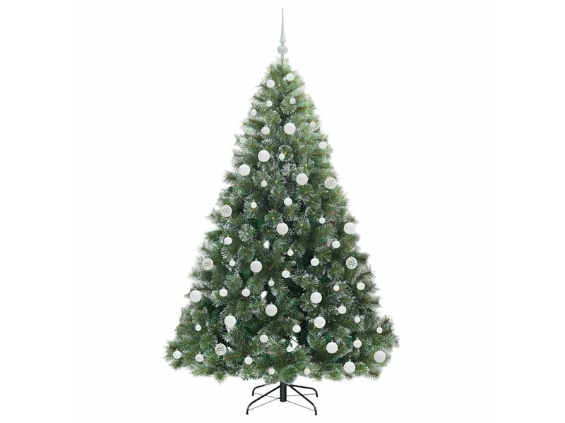  Sapin de noël artificiel, arbre de noël avec 300 led vert 180 cm pe et pvc shl1512  - Conforama D