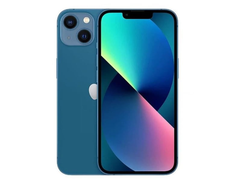  Smartphone reconditionne iphone 13 256 go bleu double sim 5g grade a  - Conforama A