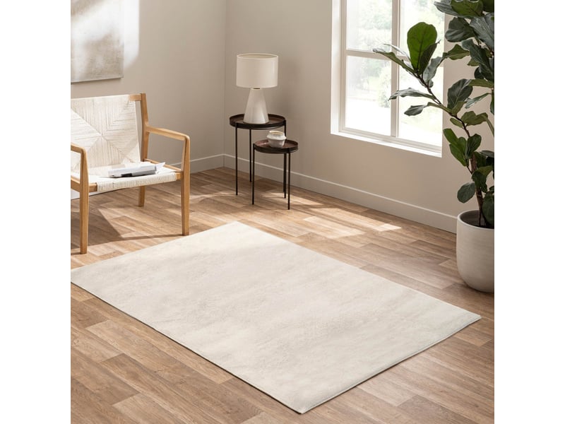  Tapis frisé uni belluni 120x170cm naturel  - Conforama D