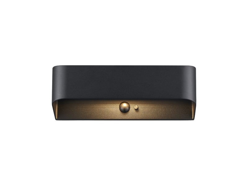  Applique murale extérieur solaire, marcellio 22 en aluminium noir, ip54, nordlux 2618001003 - Conforama D