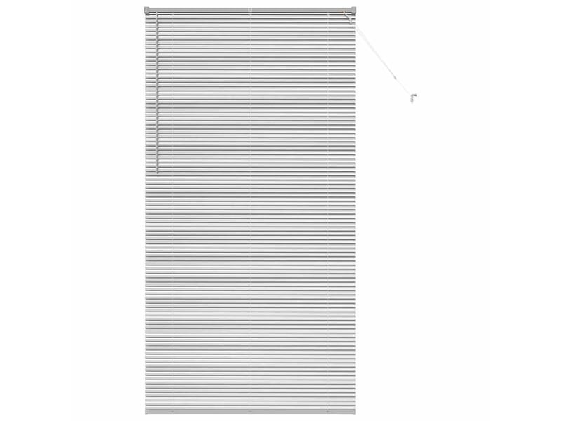 Store vénitien, store de fenêtre argenté 220 x 115 cm 25 mm aluminium cf47588 - Conforama A