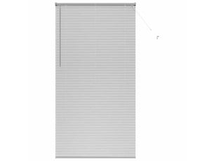 Store vénitien, store de fenêtre argenté 220 x 115 cm 25 mm aluminium cf47588