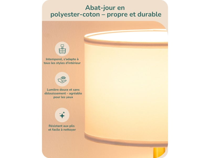  Lampe de table moderne en ceramique bleue 2700k e14 avec abat-jour cylindrique tissu 370618_AACWC38108_6_DROPFR - Conforama B
