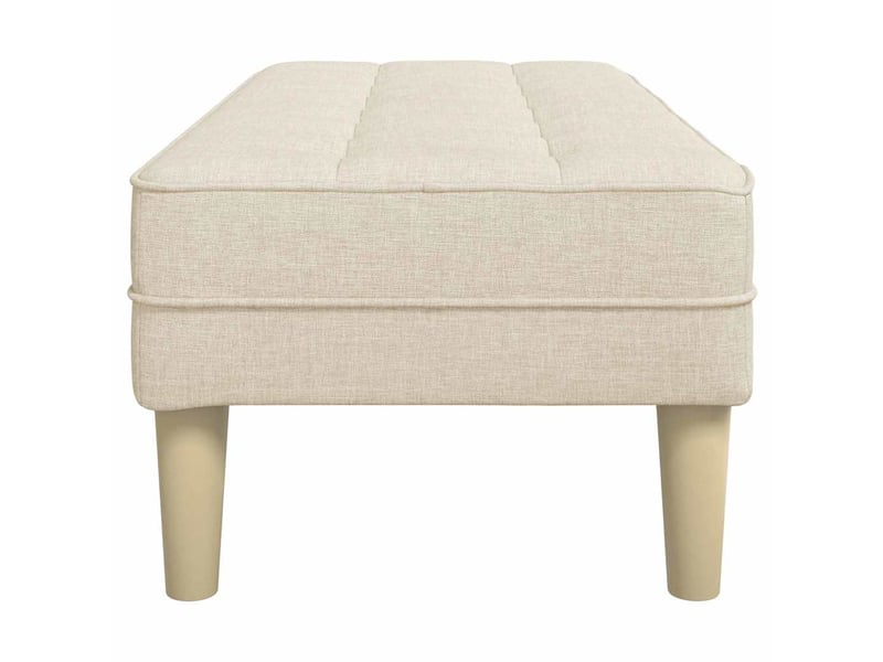 Banc chambre, banc de lit lin 113x57x39 cm tissu - Conforama E