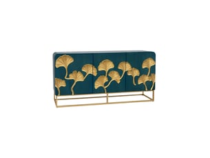 Buffet 3 porte(s)   MEUBLORAMA  - 160 cm coloris bleu 