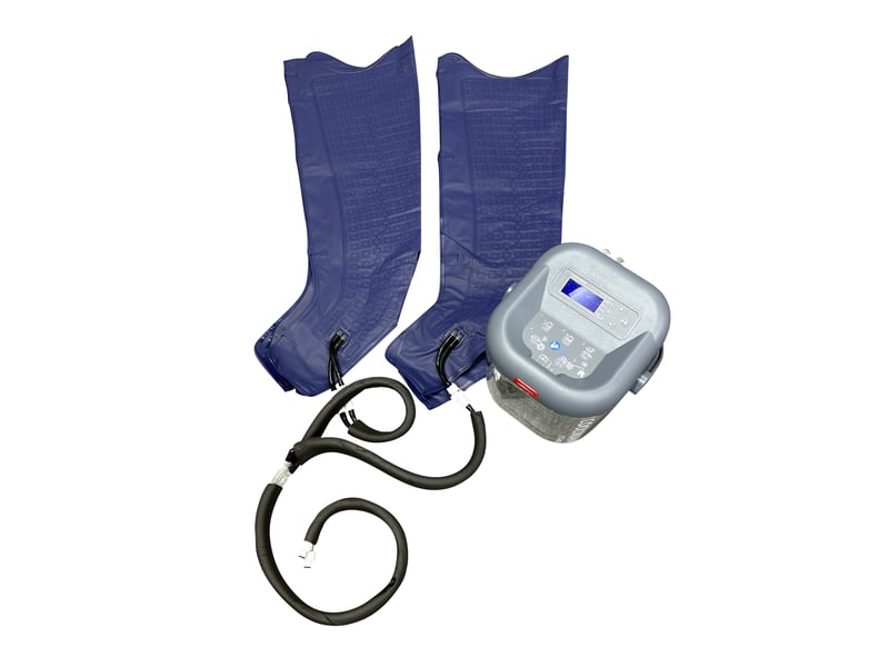  Bottes de Cryocompression pour Jambes – Thérapie par Froid et Compression, 6 Chambres, Écran LCD  - Conforama A