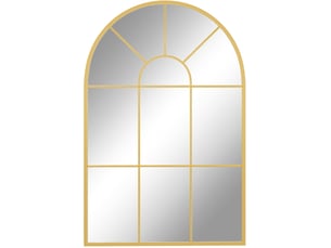Miroir arrondi(e) à fixer coloris doré <strong></strong>  <strong></strong> - 91 cm x 2 cm