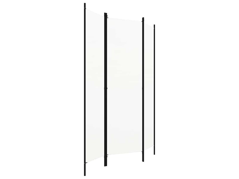  Paravent | cloison de séparation 3 panneaux blanc 150x180 cm  - Conforama C