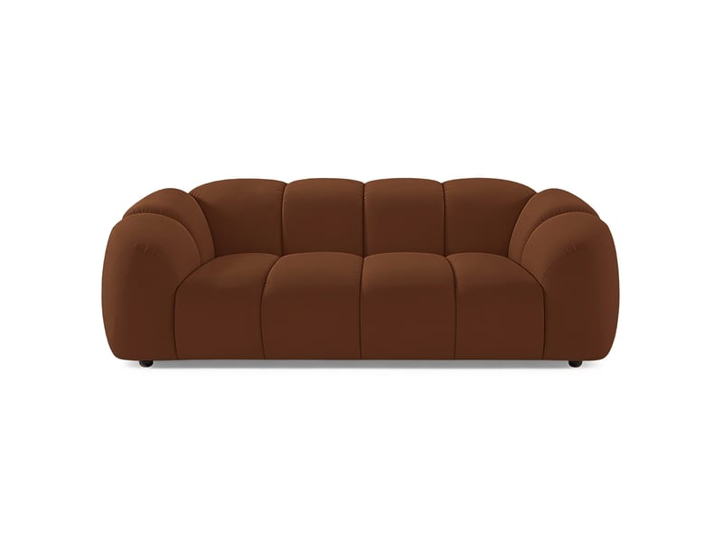  Selsey millma - canapé - 220 cm - velours cuivre Millma - Conforama D