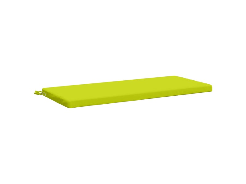 Lot de 2 coussins de banc, coussins d'assise soest 100 % polyester vert vif. Cf57609 - Conforama D