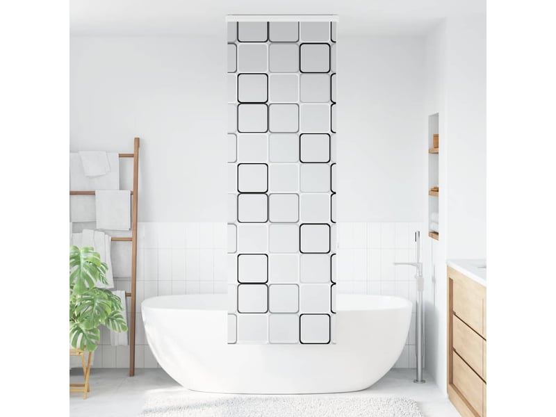 Store enrouleur de douche, store à rouleau avec cassette largeur du tissu 66 cm cf45142 - Conforama A