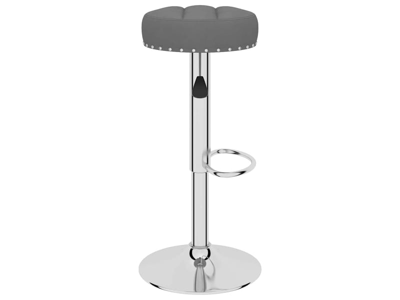  Lot de 2 tabouret de bar, chaise de bar gris foncé tissu shl73953  - Conforama D