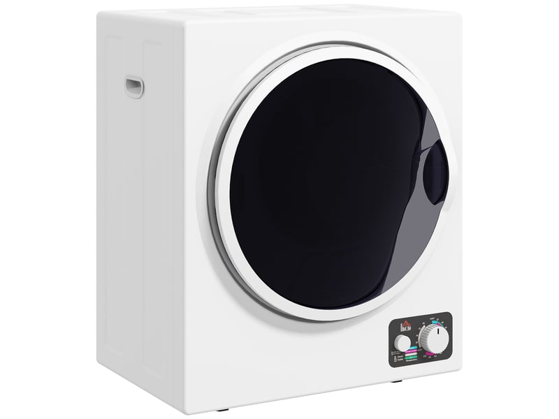 Séchoir linge portable - 850w, 33l - filtrage 2 couches - 5 modes - installation murale ou à poser - blanc - Conforama A