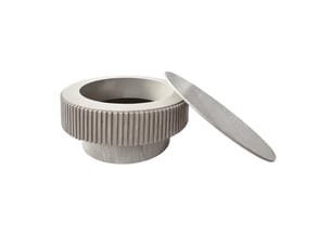 Table basse rond(e) coloris blanc <strong>HAUSS SPOLE</strong> <strong></strong> - 75 cmx75 cm