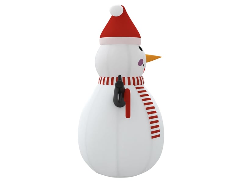 Bonhomme de neige gonflable avec led 250 cm cf62134 - Conforama E