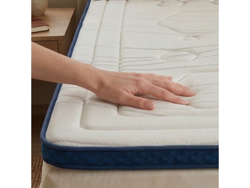  Surmatelas dolce vita 140x190 cm - accueil mémoire - 190 cm - blanc 3SU51.1419 - Conforama C