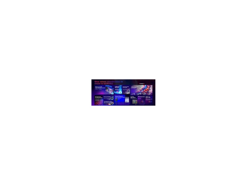  Ecran pc gaming 27 4k ips hdr 160hz 1ms usb-c 90w gris anthracite 8247803 - Conforama C