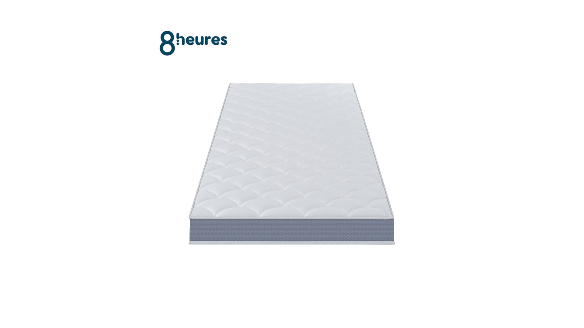 MATELAS RESSORTS ENSACHÉS 90X190 CM 8 HEURES ENJOUE