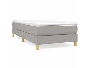 Lit simple 80x200 cm    coloris gris