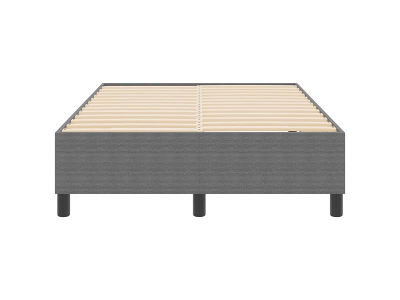  Lit double- lit adulte -  cadre de lit plateforme gris clair 120 x 190 cm  - Conforama D