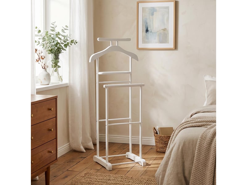 Lot De 40 Crochets De Robe à Simple Couche En Métal Blanc – Onestopdiy – 43 Mm – Neufs