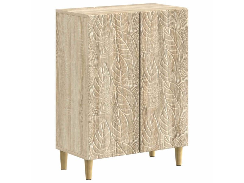  Ensemble de meuble de salle de bain 3 pièces delft chêne sonoma cf63381  - Conforama C