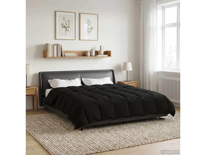  Duvet d'hiver - couette 220 x 240 cm hiver - couette microfibre (100% polyester)  - Conforama B