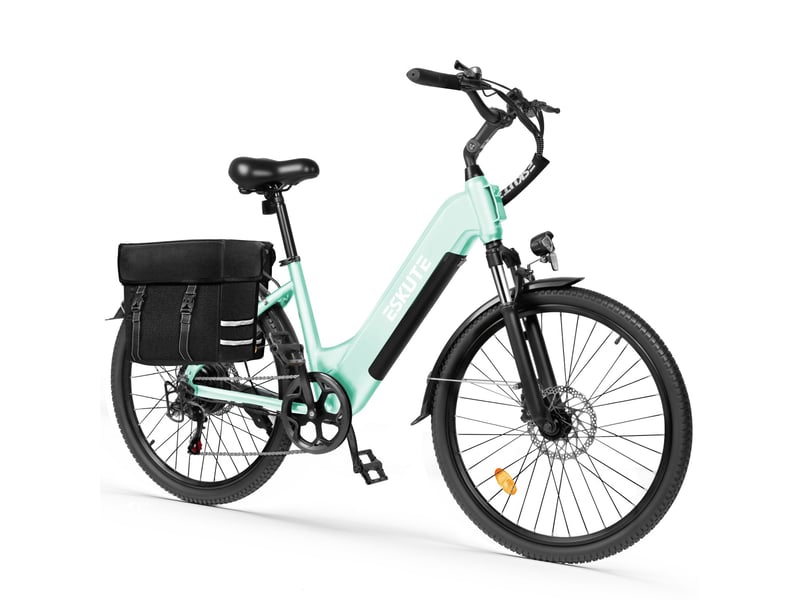 Eskute c202 vélo électrique 250w 48v17.5ah 26'' - vert - Conforama D