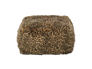 Pouf / repose pied PARIS PRIX  multicolore