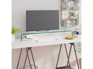 Meuble tv coloris transparent 100 cm <strong></strong>  <strong></strong>