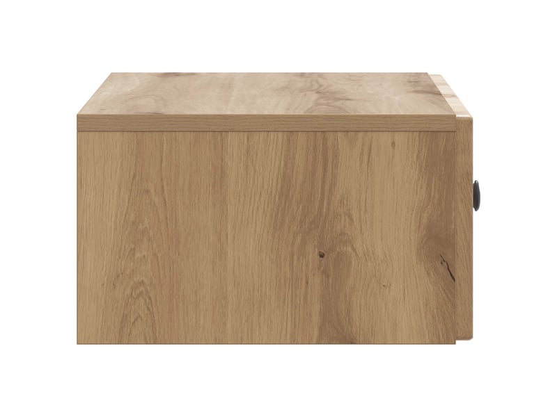  Table de chevet - cabinet de chevet - table de nuit mural chêne artisanal 49 x 34,5 x 20 cm  - Conforama E