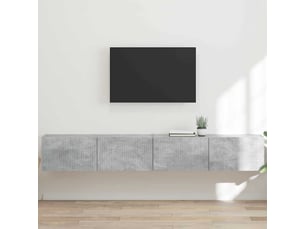 Meuble tv coloris gris 1 cm <strong></strong>  <strong></strong>
