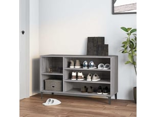 Meuble à chaussures 3 paire(s)  <strong></strong>  <strong></strong> coloris gris