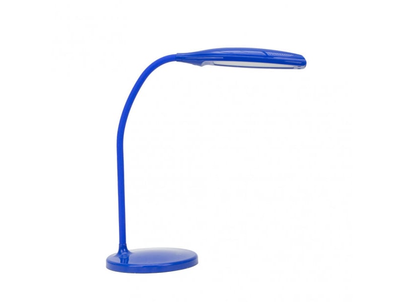  Fabrilamp turmalita lampe de bureau led bleue 7 w 560 lm, 3 températures, tactile et dimmable 140671008 - Conforama A