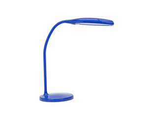Fabrilamp turmalita lampe de bureau led bleue 7 w 560 lm, 3 températures, tactile et dimmable
