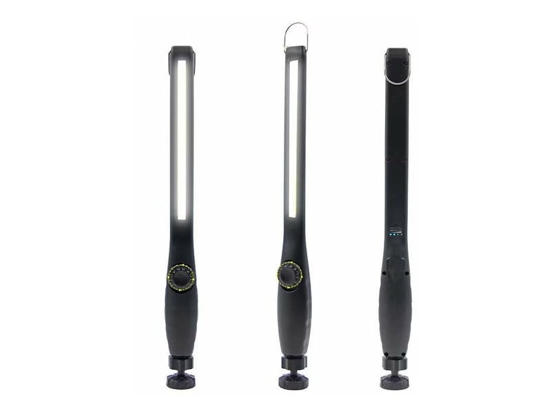 1 x lampe de travail led rechargeable magnétique et usb à rotation de 360 degrés, lampe d'inspection led rechargeable - Conforama E