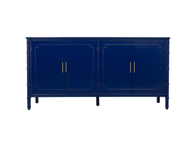  Buffet en bois bleu 178,5x45,5x89 cm h  - Conforama B