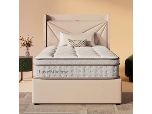 Matelas 90x200 cm <strong>PEXCHO</strong>  <strong></strong> Coton soutien Medium épaisseur 25 cm
