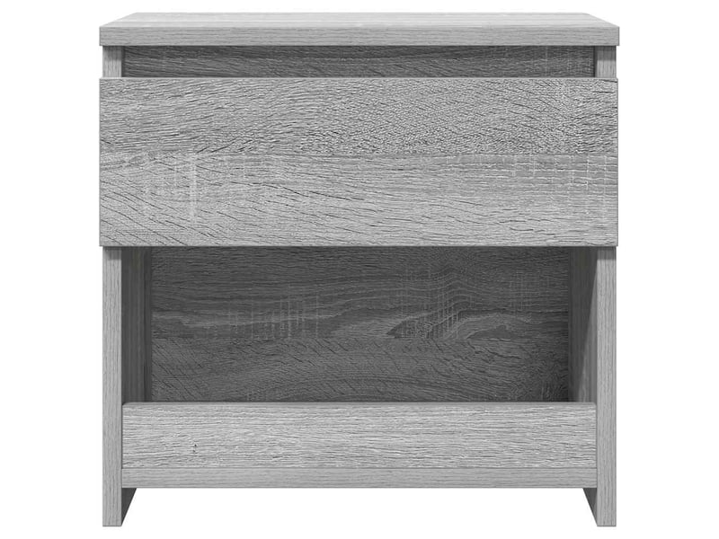  Table de chevet - cabinet de chevet - table de nuit sonoma gris 40x30x39 cm bois d'ingénierie  - Conforama B