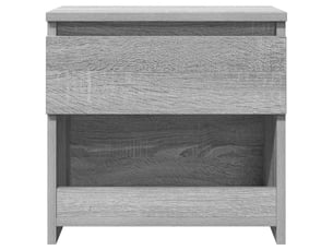 Table de chevet - cabinet de chevet - table de nuit sonoma gris 40x30x39 cm bois d'ingénierie