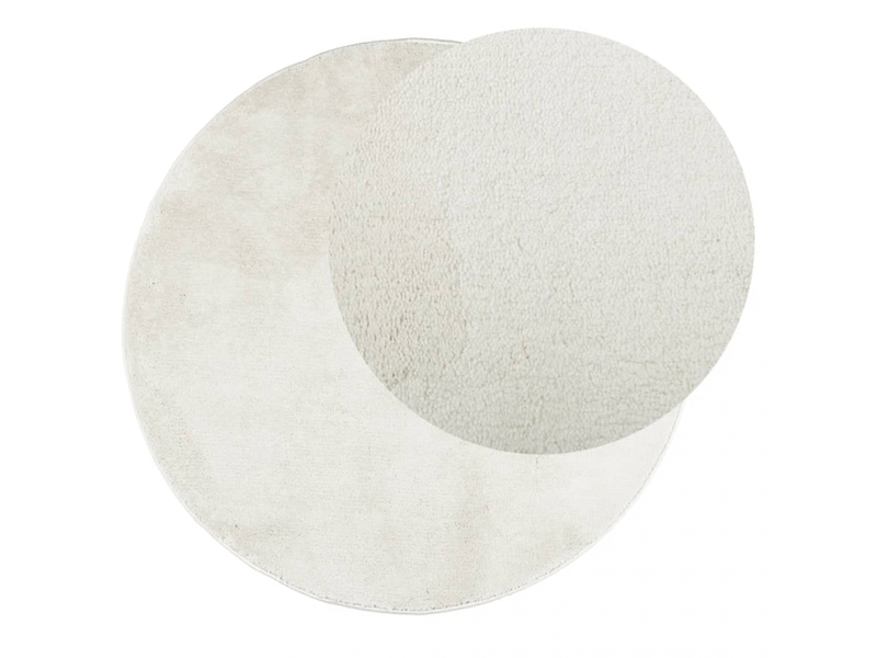  Tapis à poils courts crème ø 120 cm - comfortxl 375523 - Conforama B