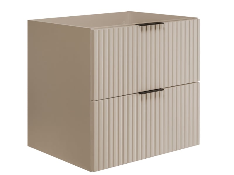  Meuble suspendu sous lavabo flow cachemire 60 cm  - Conforama A