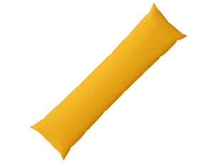Coussin avec oreiller, coussin décoratifs heerlen jaune clair 40 x 145 cm tissu cf50967