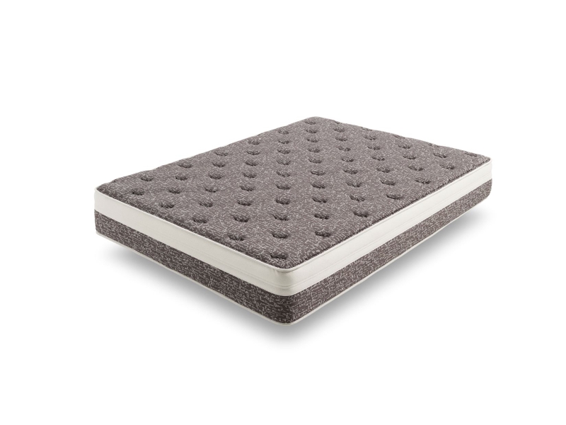  Matelas à mémoire de forme gel luxury oasis natur - mi-ferme, mémoire de forme gel, tissu 3d respirant 8435720051377 - Conforama A